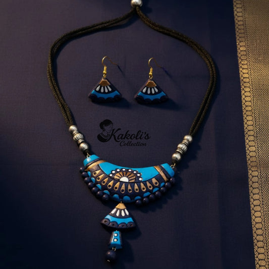 Cafe Cascade Terracotta Necklace & Earrings Set