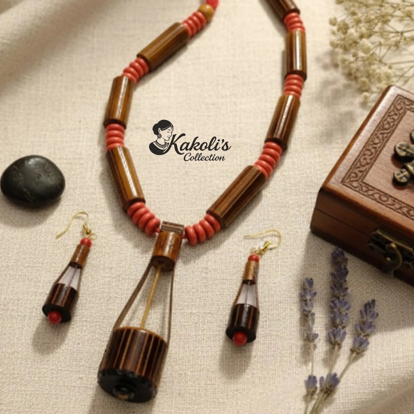 Melody Muse Ektara Bamboo Jewellery Set