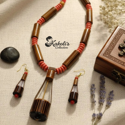 Melody Muse Ektara Bamboo Jewellery Set