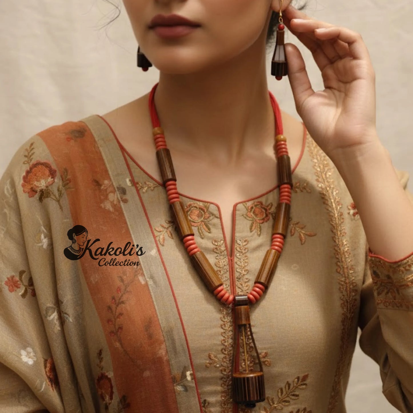 Melody Muse Ektara Bamboo Jewellery Set