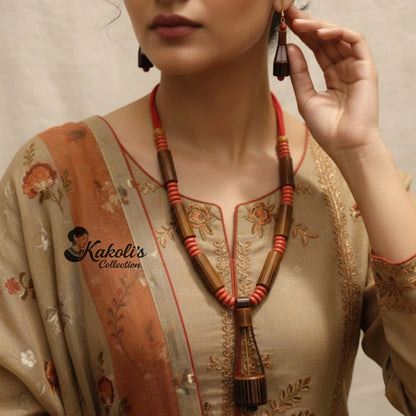Melody Muse Ektara Bamboo Jewellery Set