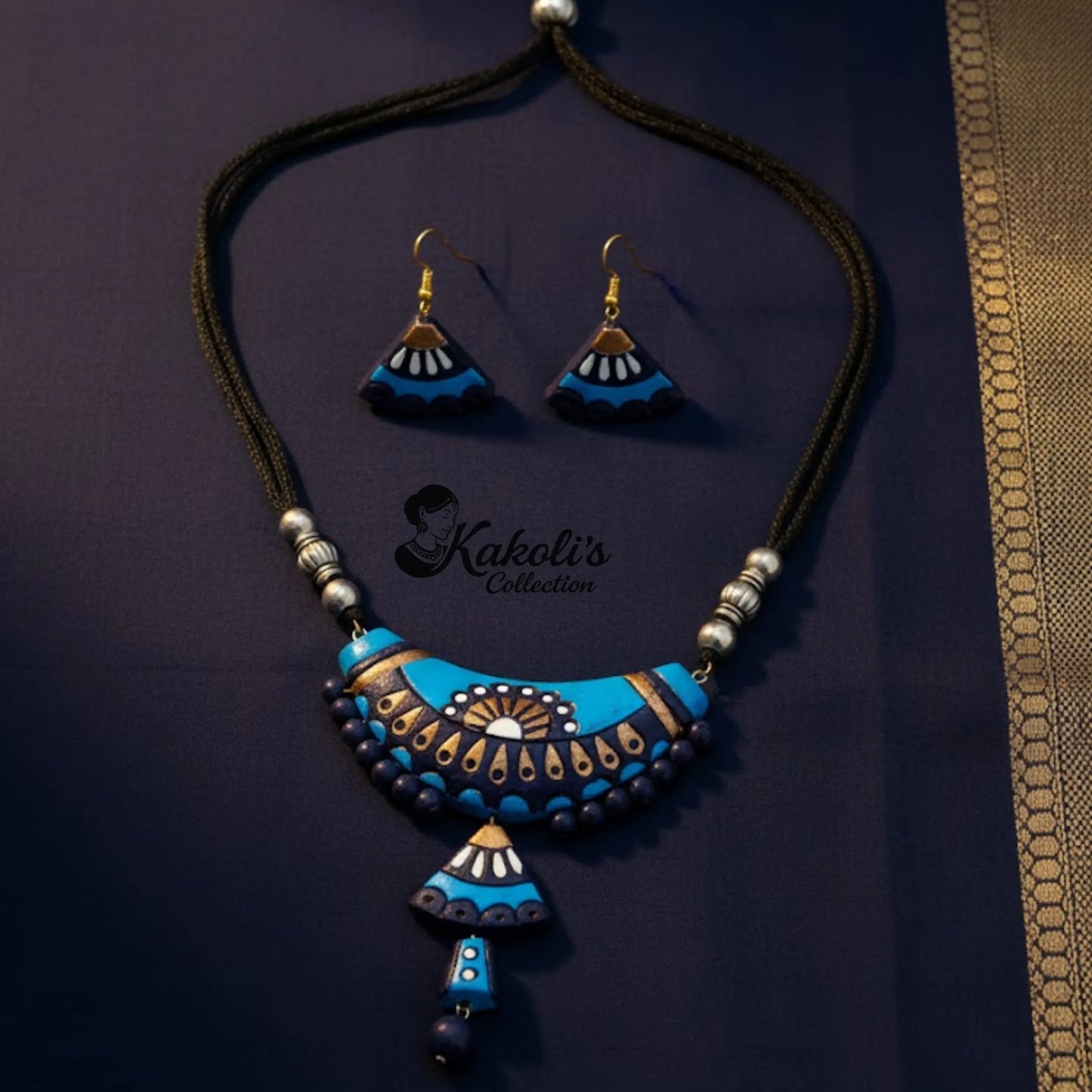 Cafe Cascade Terracotta Necklace & Earrings Set