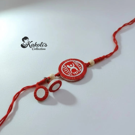 Om Shakti Terracotta Choker & Earrings Set